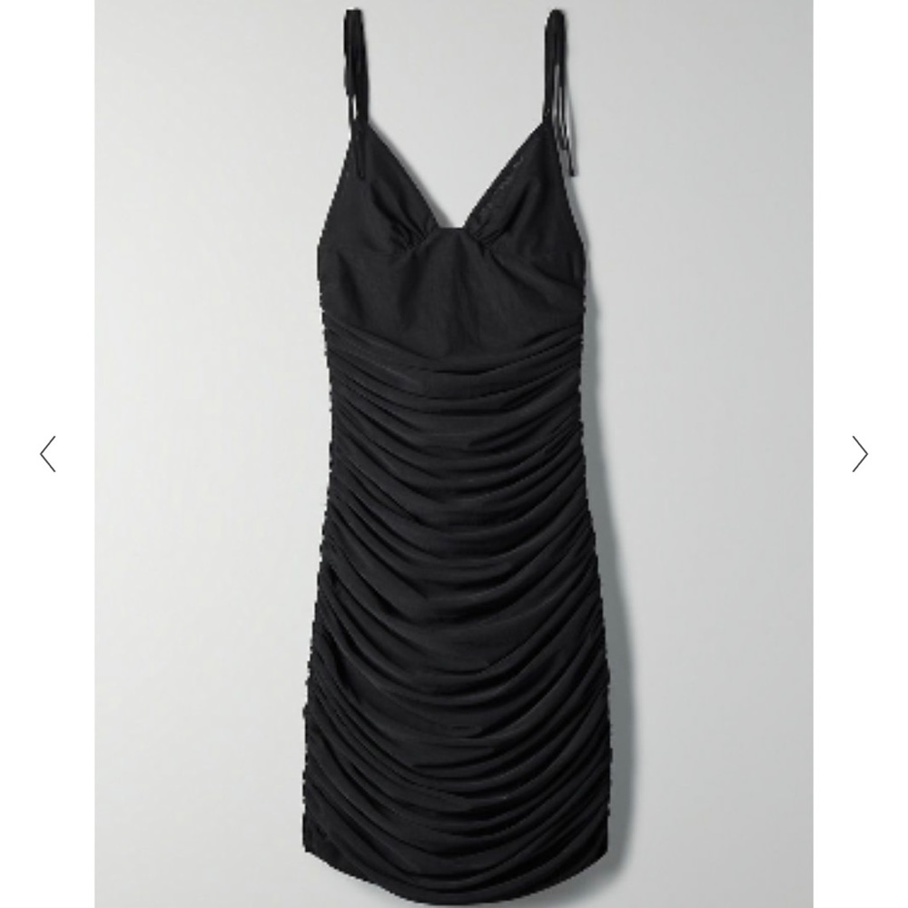 Aritzia Wilfred Winona Dress (Black) Size S Originally $148 (machine washable)